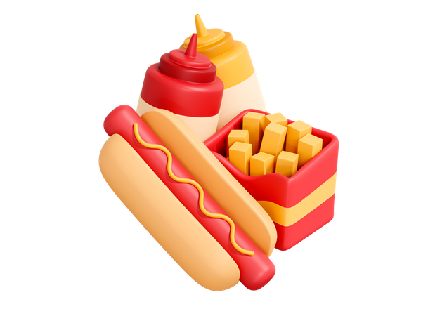 Meal  3D Icon