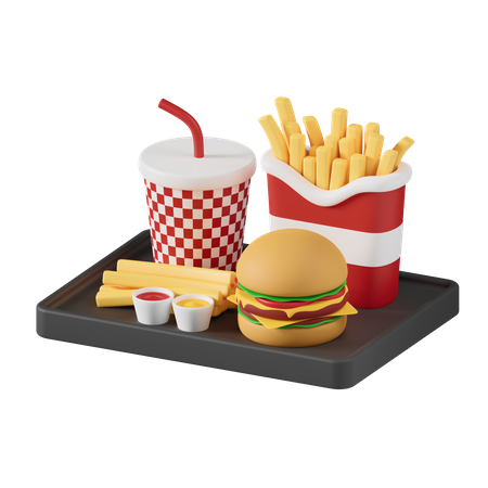 Meal Plan  3D Icon