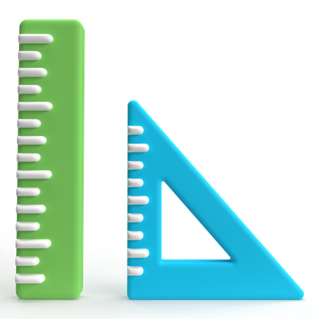 Measure  3D Icon