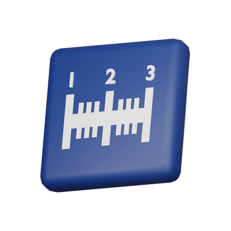Measure  3D Icon