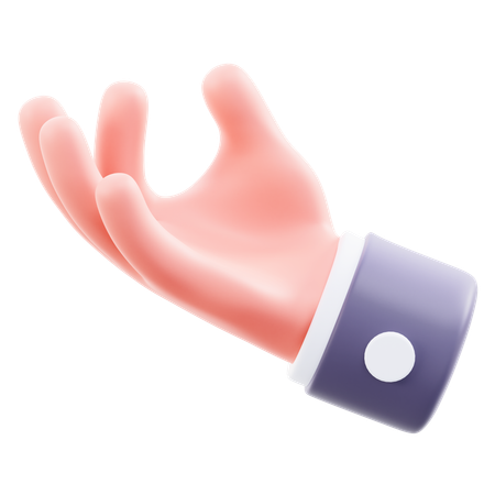 Measure Hand Gesture  3D Icon