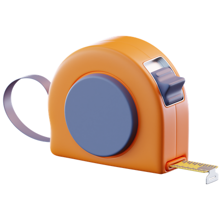 メジャーテープ  3D Icon