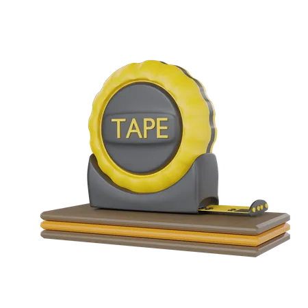 Measure Tape  3D Icon