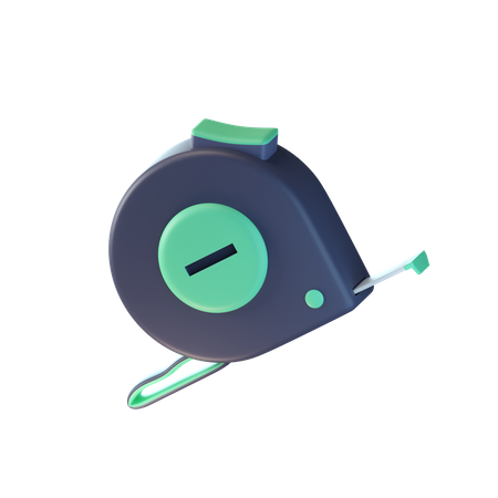 Measure Tape  3D Icon