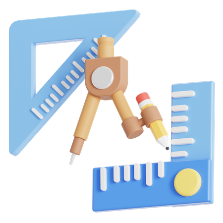 Measurement  3D Icon