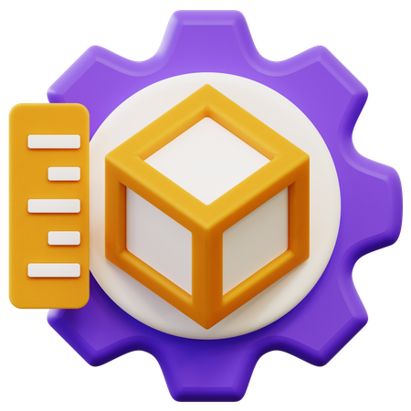 Measurement  3D Icon