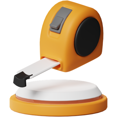 Measurement Tape  3D Icon