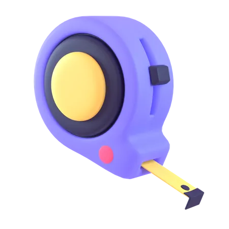 측정 테이프  3D Icon