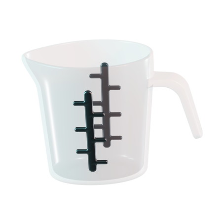 Measuring Cup  3D Icon