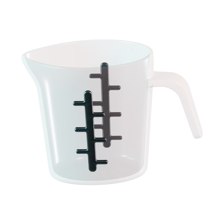 Measuring Cup  3D Icon