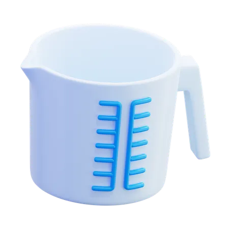 Measuring Cup Precise Ingredients  3D Icon