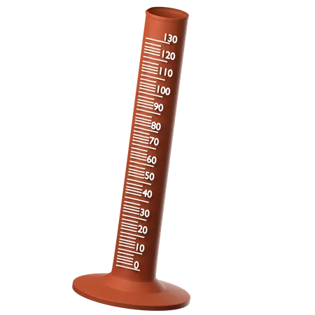 Measuring Cylinder  3D Icon