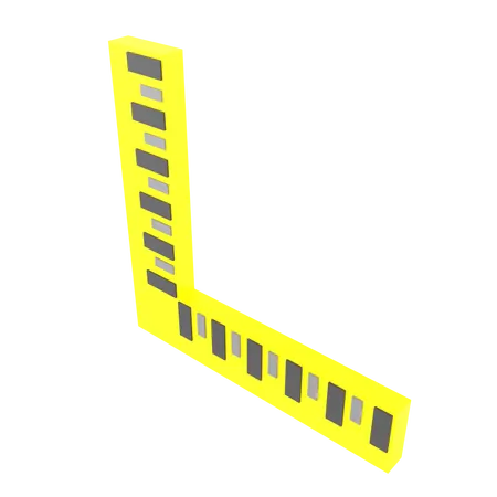 Measuring scale  3D Icon