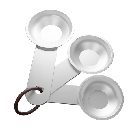 Measuring Spoon  3D Illustration