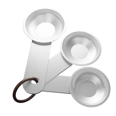 Measuring Spoon  3D Illustration