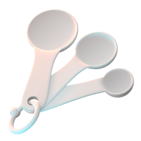 Measuring Spoons  3D Icon