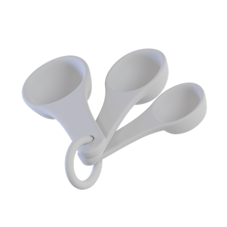 Measuring Spoons  3D Icon
