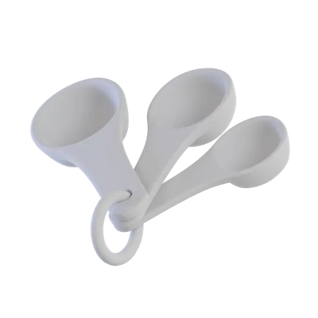 Measuring Spoons  3D Icon