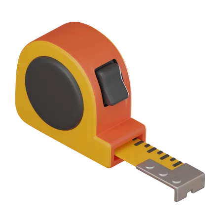 Measuring Tape And Tools Perfect Symbol For Architectural Projects Precision And Craftsmanship 3 D Render Illustration 3D Icon