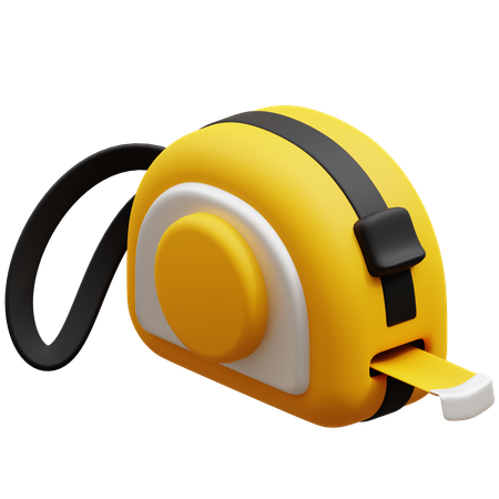 巻き尺  3D Icon