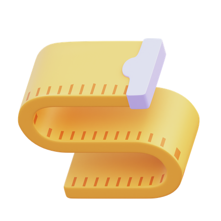 Measuring Tape  3D Icon