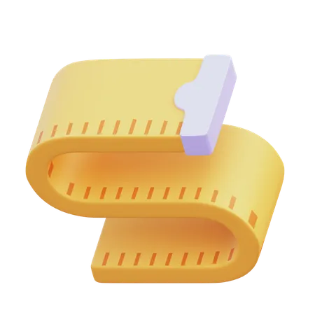 Measuring Tape  3D Icon