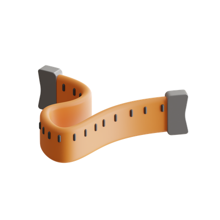 Measuring Tape  3D Icon