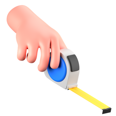 Measuring Tape  3D Icon