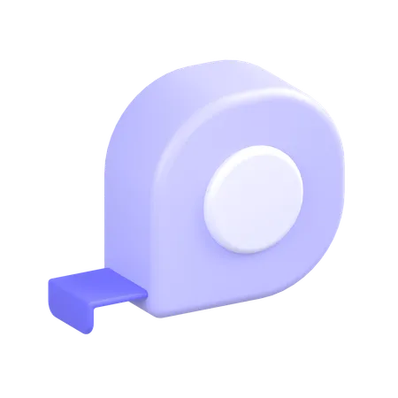 Measuring-tape  3D Icon