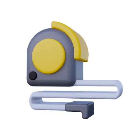 Measuring Tape  3D Icon