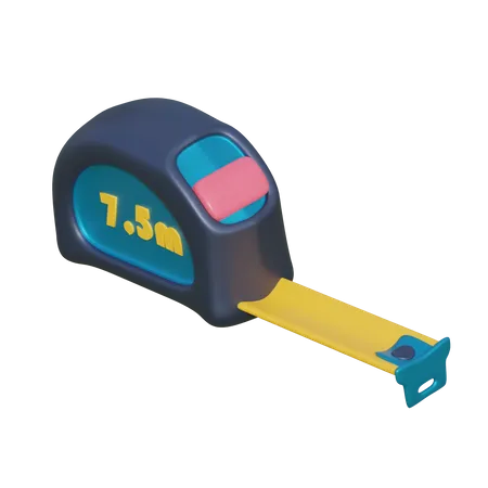 Measuring Tape  3D Illustration