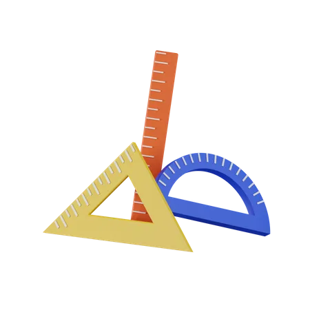 Measuring Tools  3D Icon