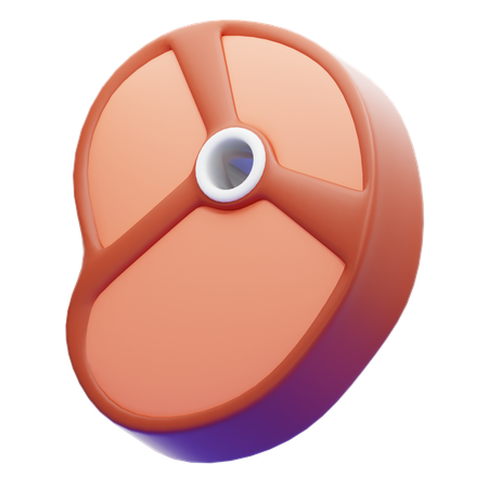 Meat  3D Icon