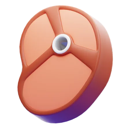Meat  3D Icon