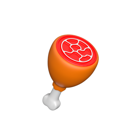 Meat  3D Icon