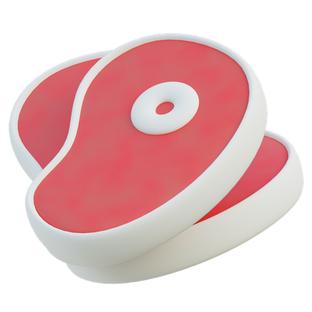 Meat  3D Icon