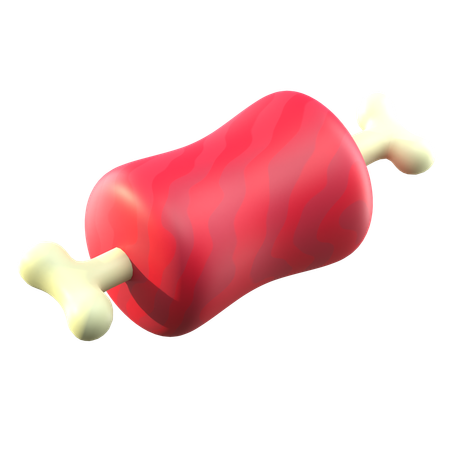 Meat  3D Icon