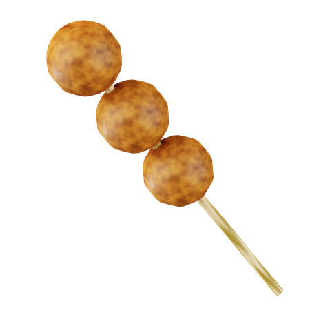 Meat Ball  3D Icon