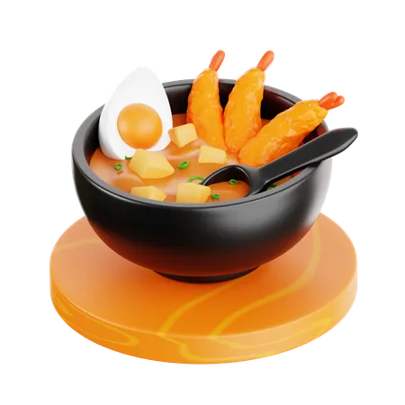 고기그릇  3D Icon