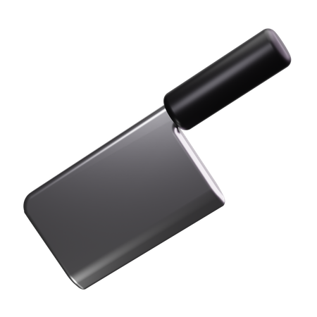 Meat Cleaver  3D Icon