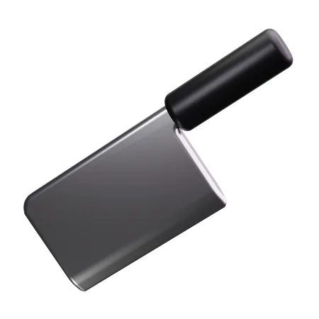 Meat Cleaver  3D Icon