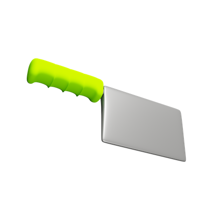 Meat Cleaver  3D Icon