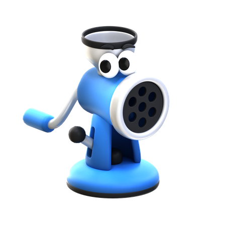 Meat Grinder 3D Icon