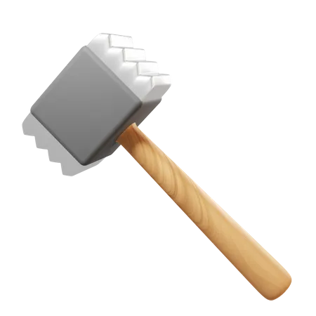 Meat Hammer  3D Icon