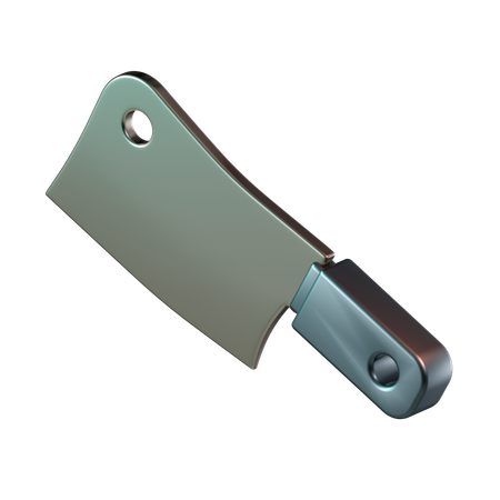 Meat knife  3D Icon