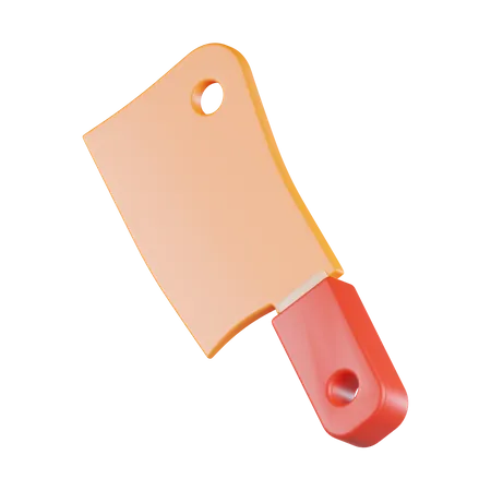 Meat knife  3D Icon