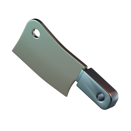 Meat knife  3D Icon