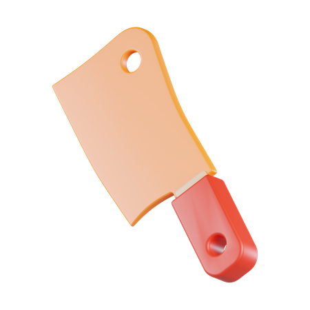 Meat knife  3D Icon