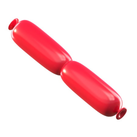 Meat Sausage  3D Icon