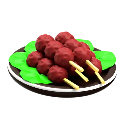 Meatball  3D Icon